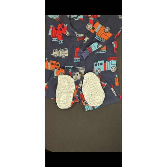 CARTER's Toddler Footed One Piece Fuzzy Pajama 2-piece Bundle | Size 3T - Picture 3 of 4